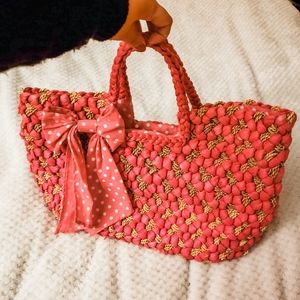 ☀️2/10☀️ Aldo Pink Beach Bag